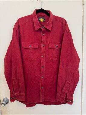 Cabela’s 100% Cotton Deerskin Soft Chamois Button Down
